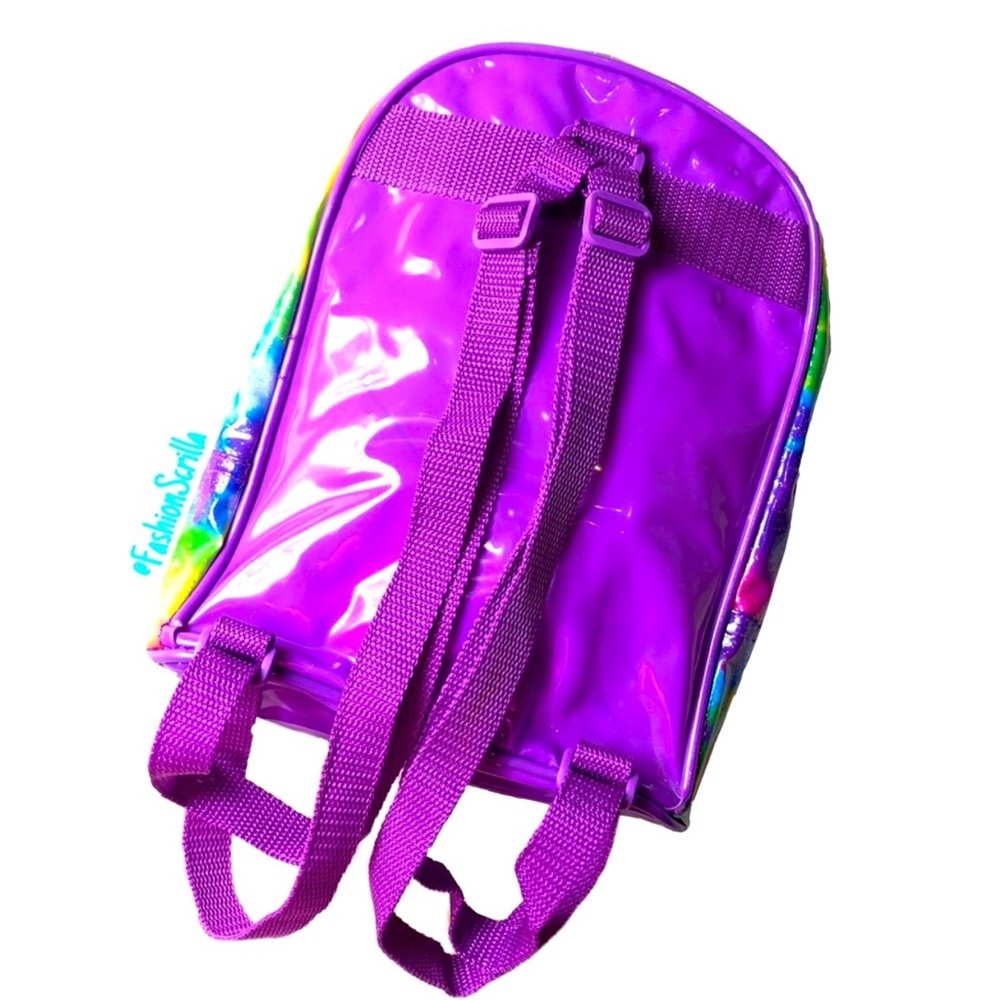 Lisa Frank Y2K Vintage Tie Dye Mini Backpack - Picture 7 of 10